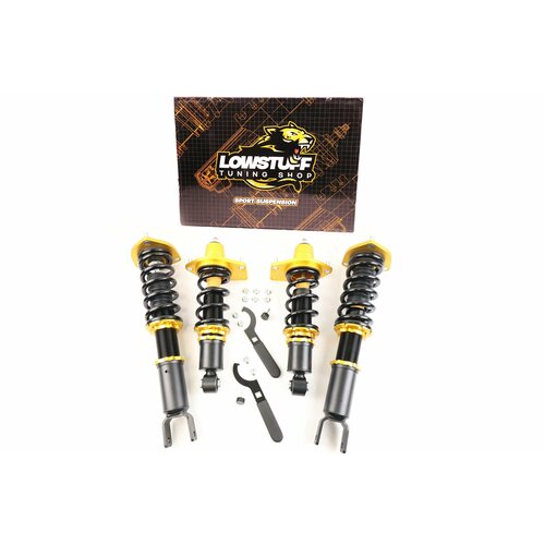 Винтовая подвеска Mazda RX-8 2004-2011 фултап койловеры с регулировкой высоты и жесткости LOWSTUFF EVO-III LSCSMA073