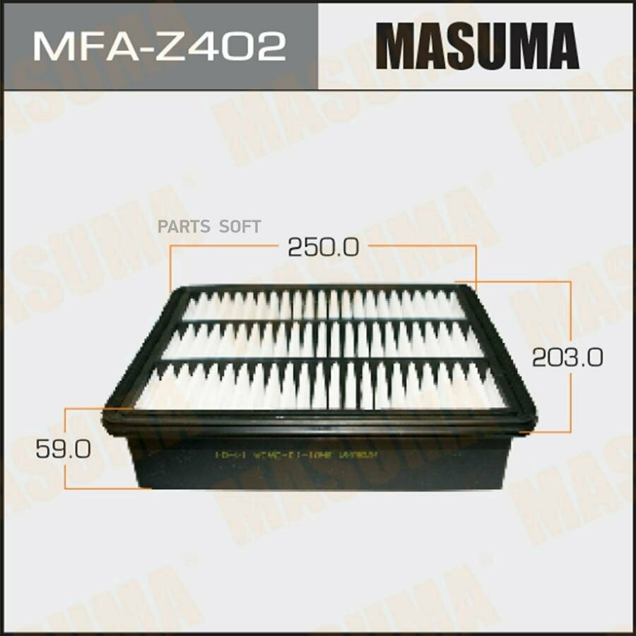 MASUMA MFAZ402 Фильтр воздушный MAZDA CX-5 (KE GH) 2.2D 12-17 MASUMA