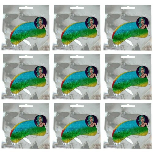 Mondsub Патчи для кожи вокруг глаз Радужное сияние 8 г 9 упаковок 824₽