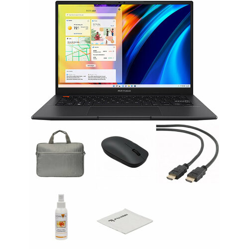 Ноутбук ASUS VivoBook S15 M3502QA-BQ237 Black 90NB0XX2-M00B00 Выгодный набор подарок серт 200Р 8363600₽