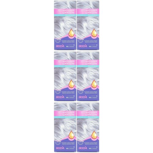 IRIDA Краска для волос Фиолетовый оттенок 75 мл 6 шт
