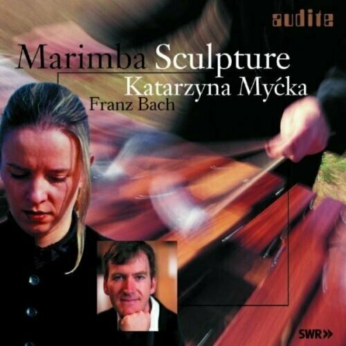 AUDIO CD Marimba Sculpture - Mycka, Katarzyna (Marimba) 2 pieces marimba sticks maple wood handle blue woolen head professional marimba xylophone mallet
