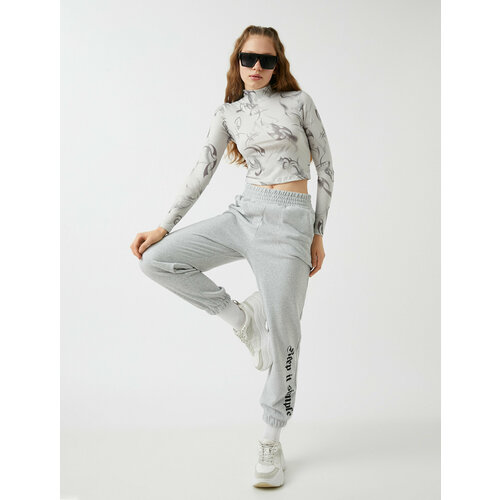 фото Брюки koton, размер s, серый