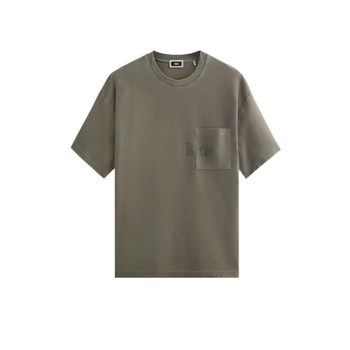 фото Футболка kith quinn tee, размер l, хаки