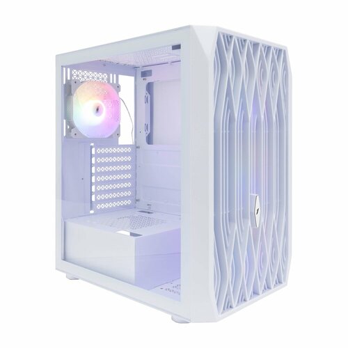 Компьютерный корпус 1STPLAYER ARIYA AY7 LED White (AY7-WH-4F1-W) белый