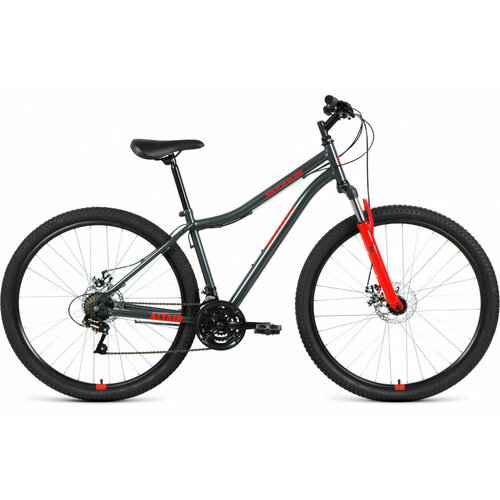 Горные кросс-кантри велосипеды ALTAIR Горный велосипед ALTAIR MTB HT 29 20 disc 19 темно-серыйкрасный 23301₽