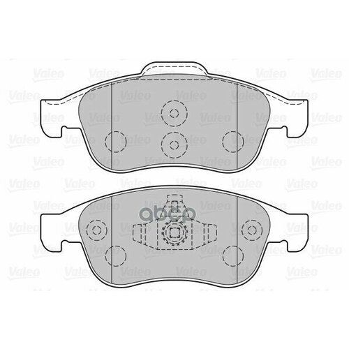 Колодки Тормозные Дисковые Valeo арт 301059 4527₽