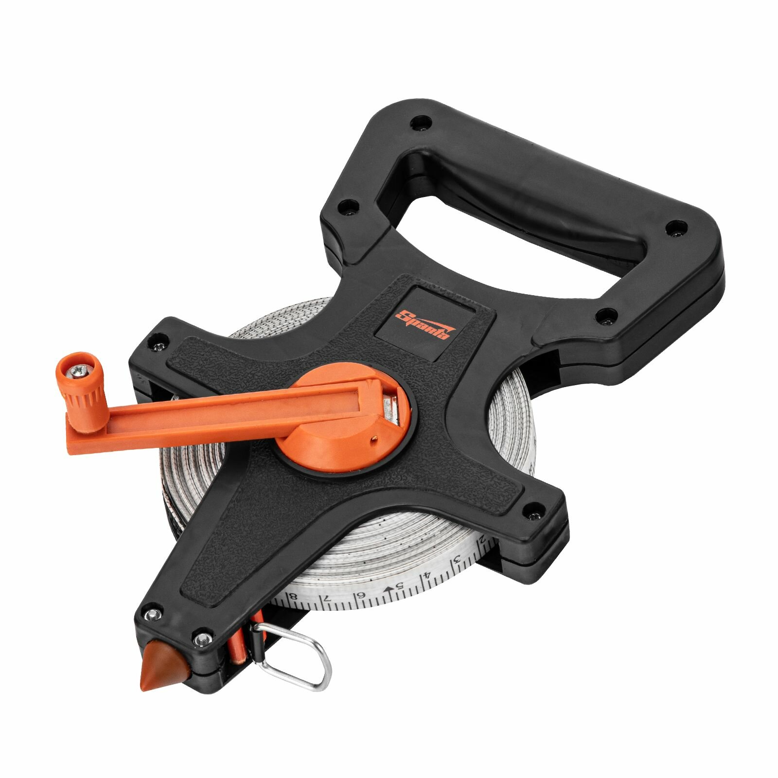 Рулетка геодезическая Sparta 30 м 12.5 мм лента ПВХ открытый корпус (314355)