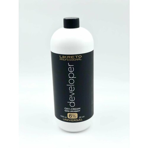 LiKreto Professional Крем- окислитель DEVELOPER UNIVERSAL 6% 1л
