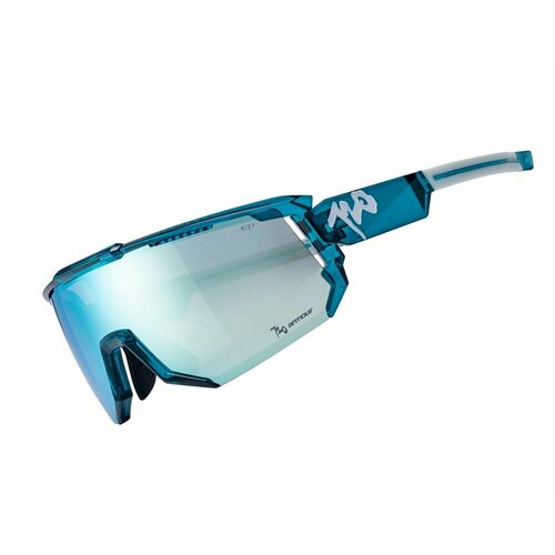 Солнцезащитные очки 720armour 720armour Mars / Translucent Deep Sea Green / Smoke Full Lake Blue, синий