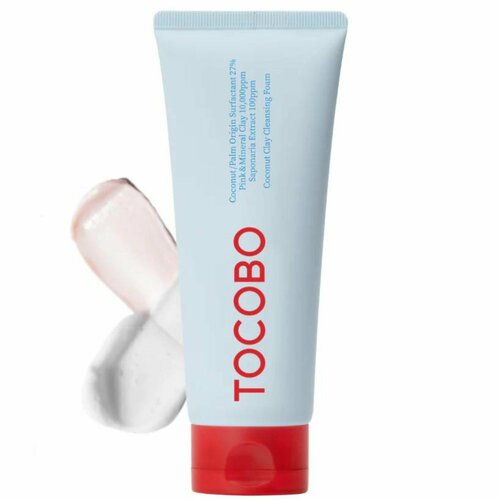 Tocobo Глубокоочищающая пенка для умывания с белой глиной и каламином Coconut Clay Cleansing Foam 150 мл 1656₽