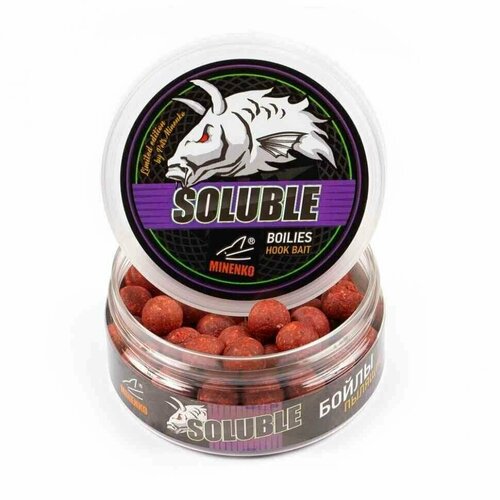 Насадочные бойлы MINENKO CRAB & CHILLI 14мм (пылящие)