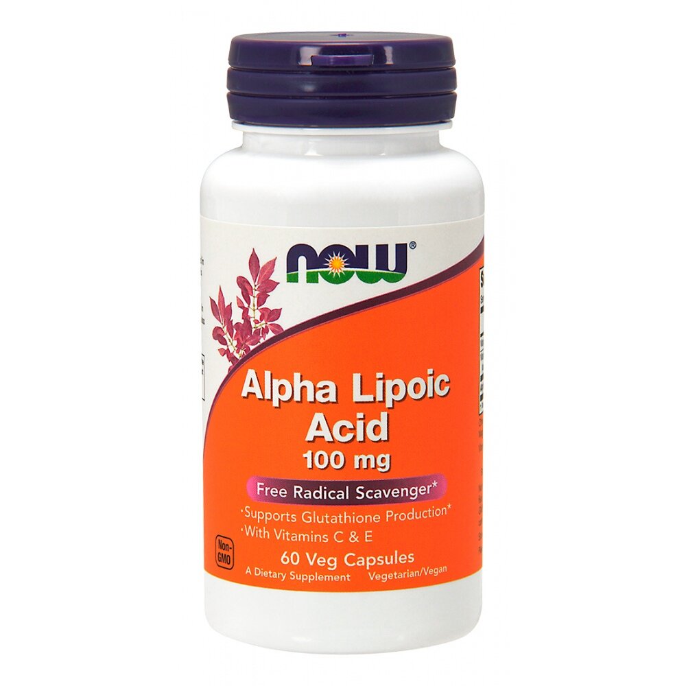 Alpha Lipoic Acid, 100 мг / 60 капсул вегетарианских