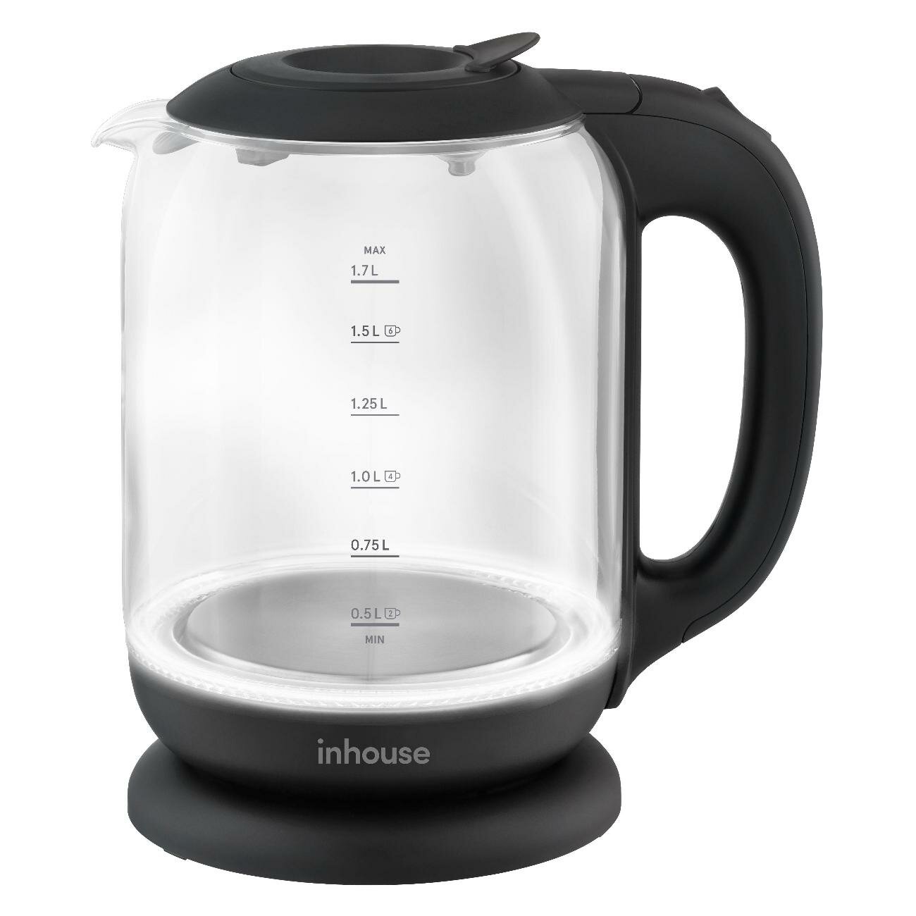 Электрочайник Inhouse IEK-1723BK