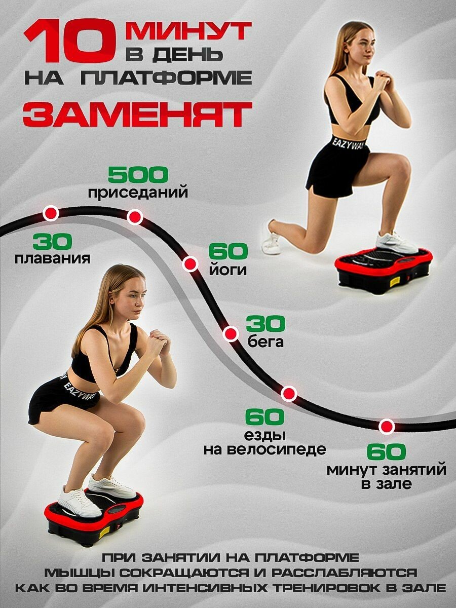 Fitnesslive Виброплатформа для похудения