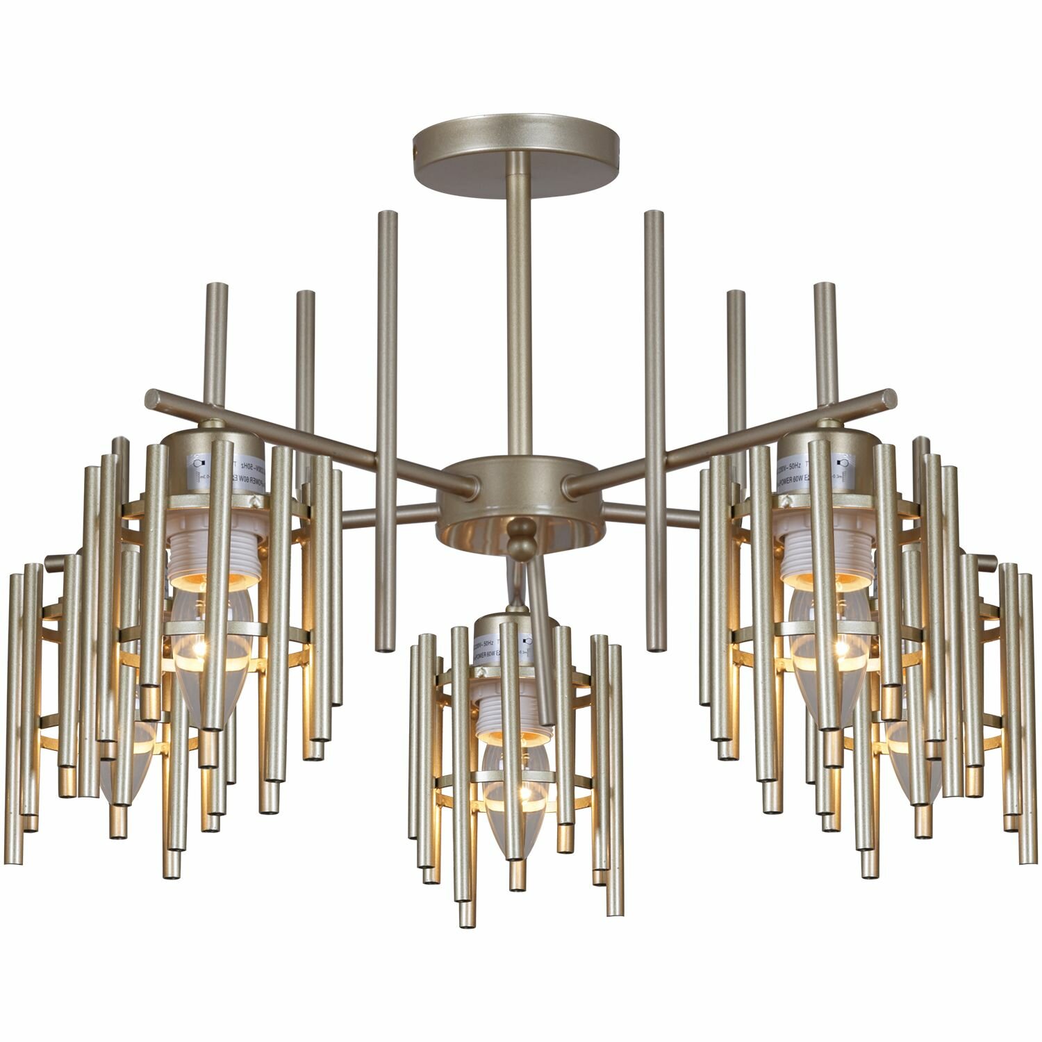 Люстра потолочная Reluce 01508-0.3-05 PG — фото 1