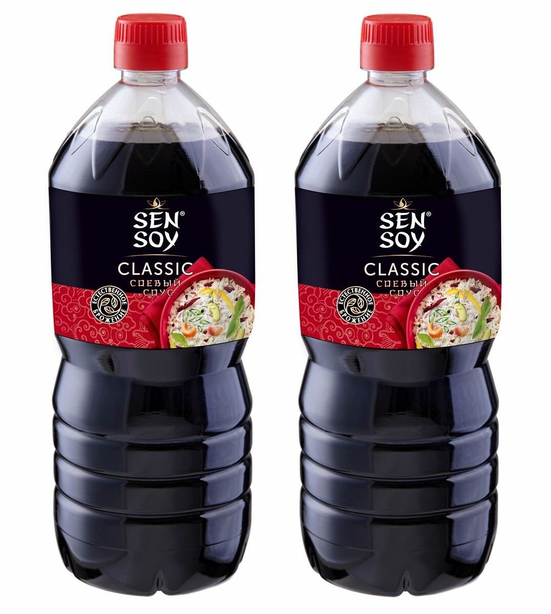 Соус соевый Классический, Sen Soy, Россия, 1 л х 2шт