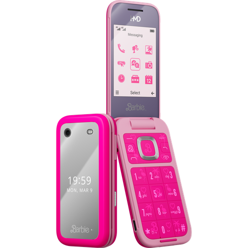 Функциональный телефон HMD Barbie PhoneКукла Барби совместный бренд 12719₽