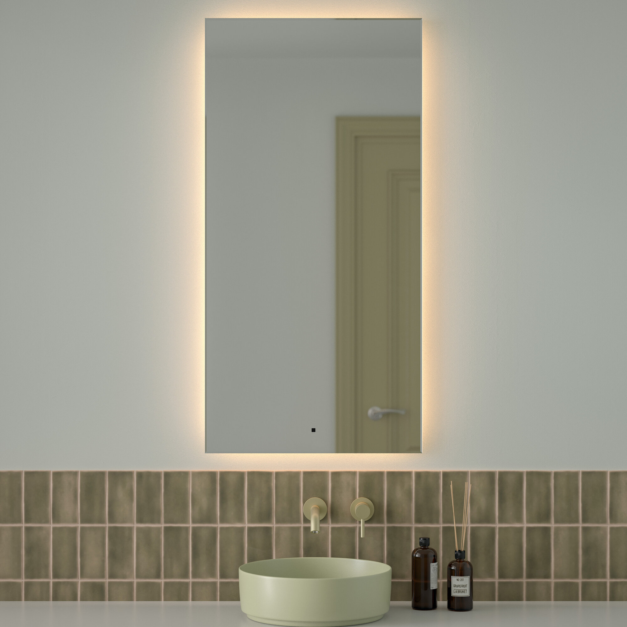 Зеркало Defesto GLOW 60х120 см - фото №2