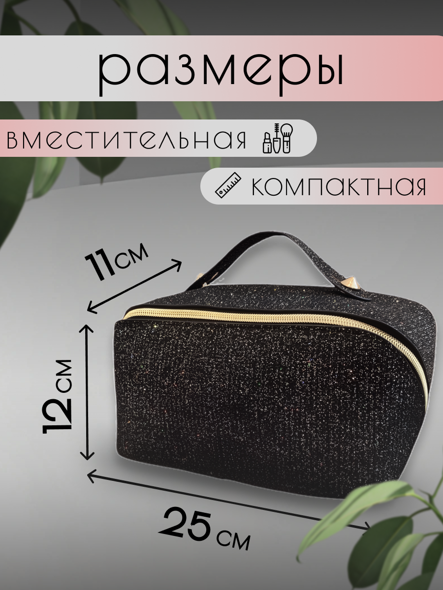 Изображение Дорожный органайзер ширина: 11 см., высота: 12 см., длина: 11 см., , черная