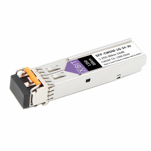 Модуль SFP 1G CWDM (24dB) 1350нм 80км