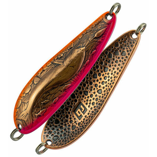 Блесна из латуни на лосося, покрыта медью RB Адмирал 60гр - 71