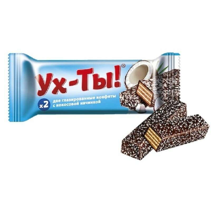 Славянка Шоколадный батончик "Ух-ты!" 30 г, 24 шт