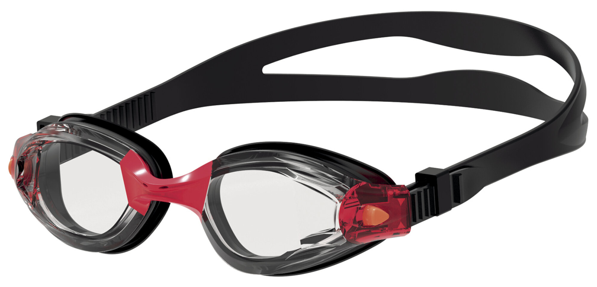 Очки для плавания SEAC SUB SPY BLACK прозрачные линзы