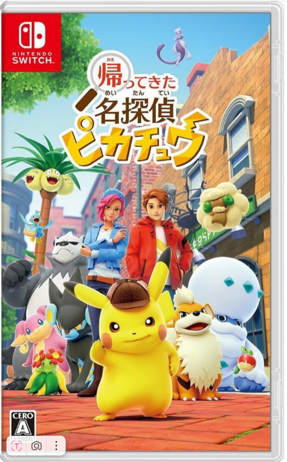 Detective Pikachu Returns [Nintendo Switch, английская версия]