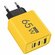 Сетевое зарядное устройство с 3-мя USB-портами и поддержкой быстр...