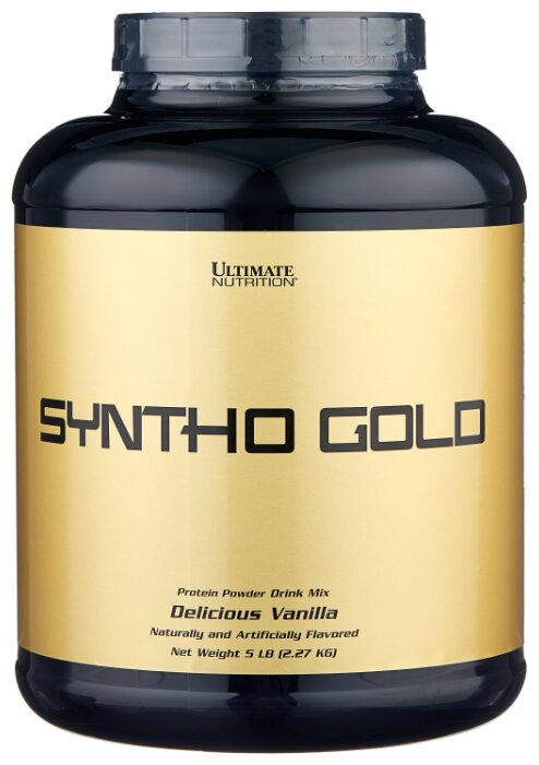 Протеин Ultimate Nutrition Syntho Gold, 2270 гр, восхитительная ваниль