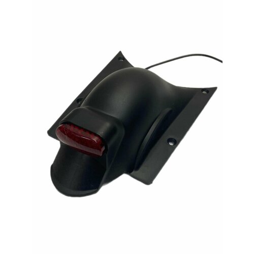 Заднее крыло для электросамоката Kugoo M2 в сборе с габаритом, чёрное