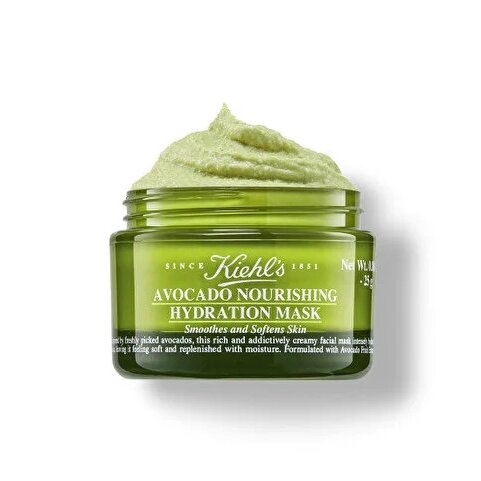 Маска для лица KIEHL’S Avocado Nourishing 10 мл | 100% ОРИГИНАЛ | С экстрактом авокадо | Увлажняющая | Мини-формат