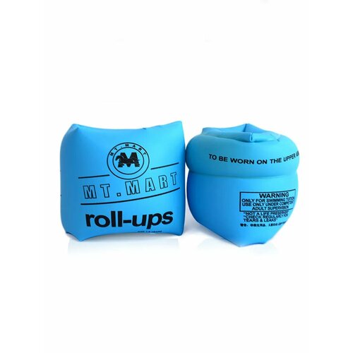 Нарукавники ONE LoveTeam, для плавания, ПВХ, до 70 кг, голубые