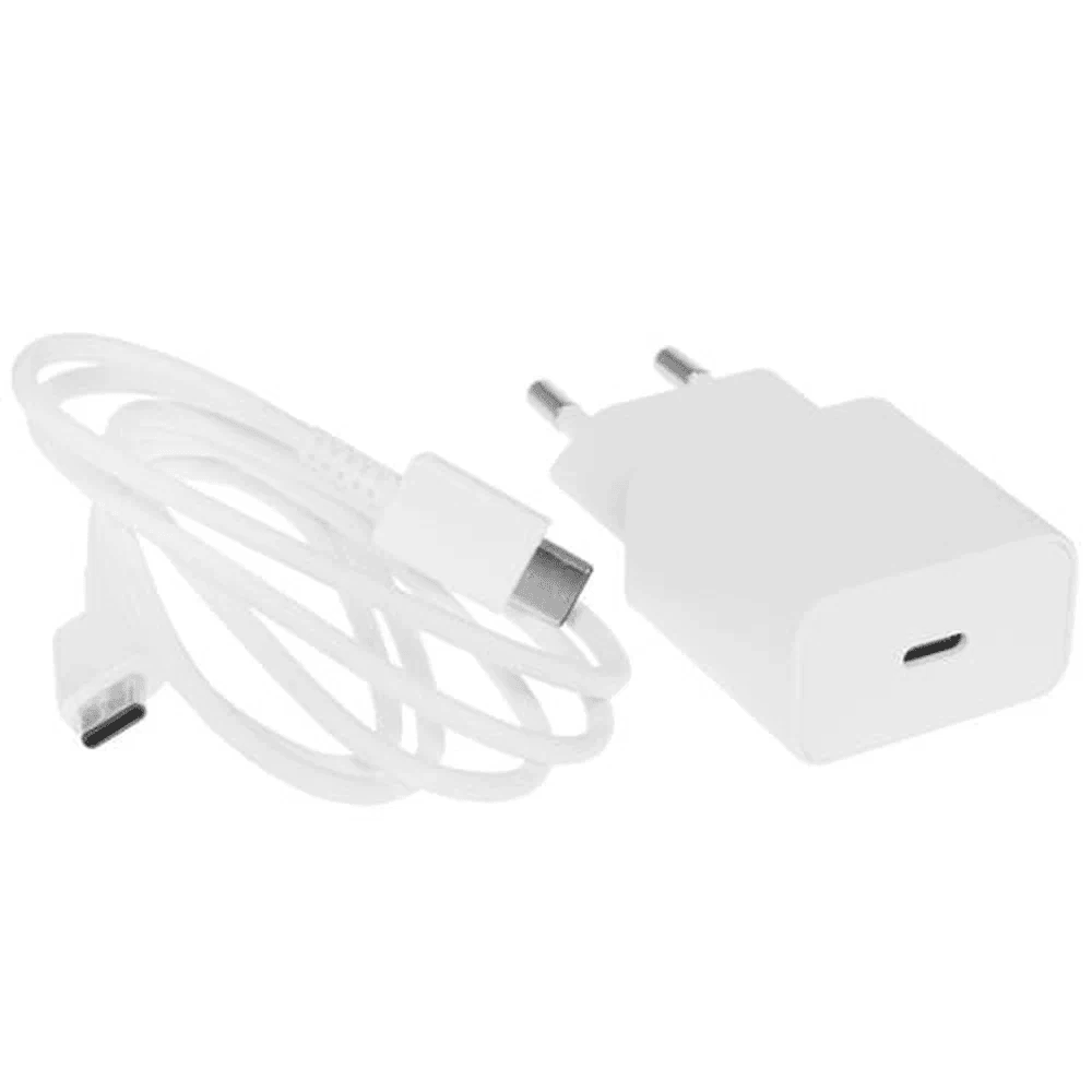 Сетевое зарядное устройство Samsung 15W EP-T1510 USB-C Port с кабелем белый