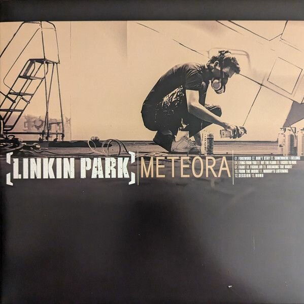 LINKIN PARK - METEORA (LP translucent gold and red splatter) виниловая пластинка — фото 1