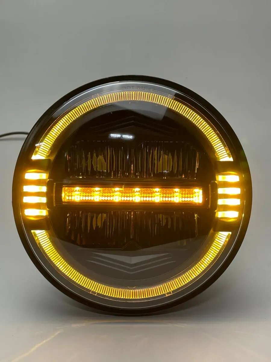 Led фары нива 100W ZMB Яркие G0465 2 штуки — фото 1