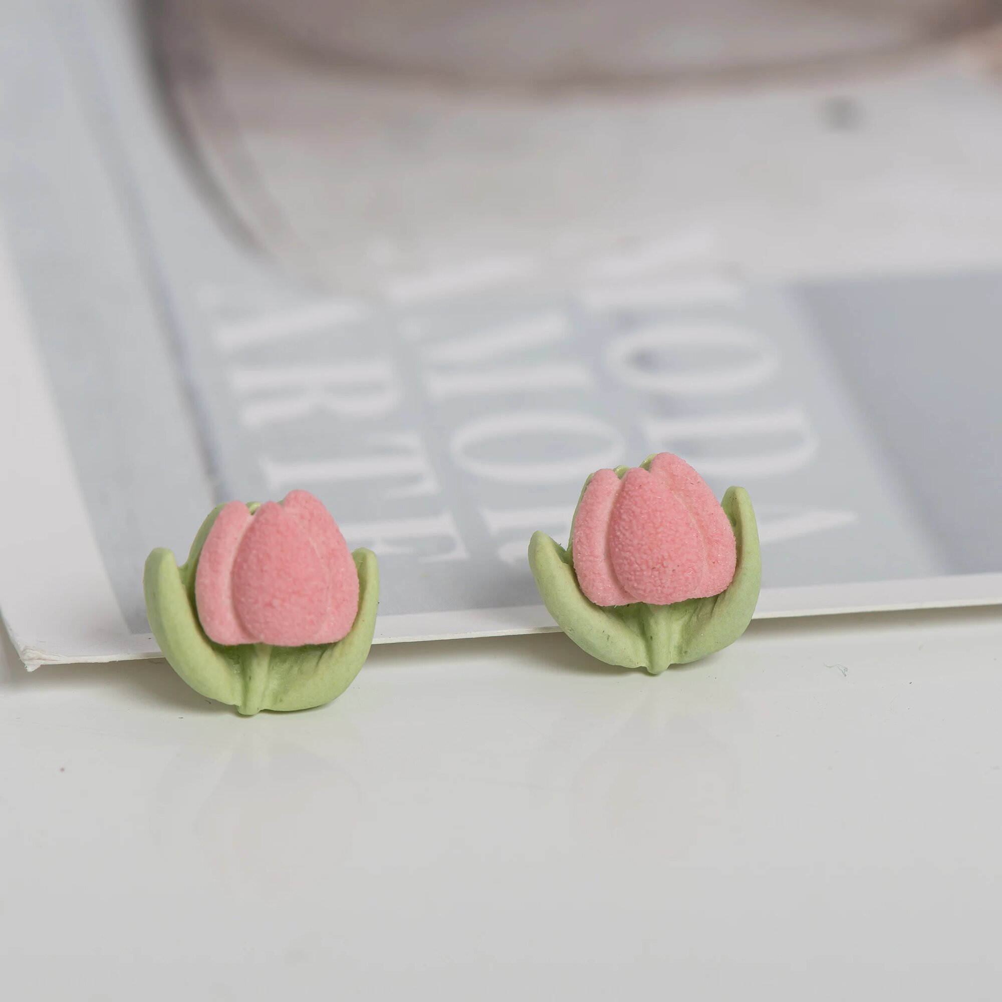 Серьги Midofare, pink