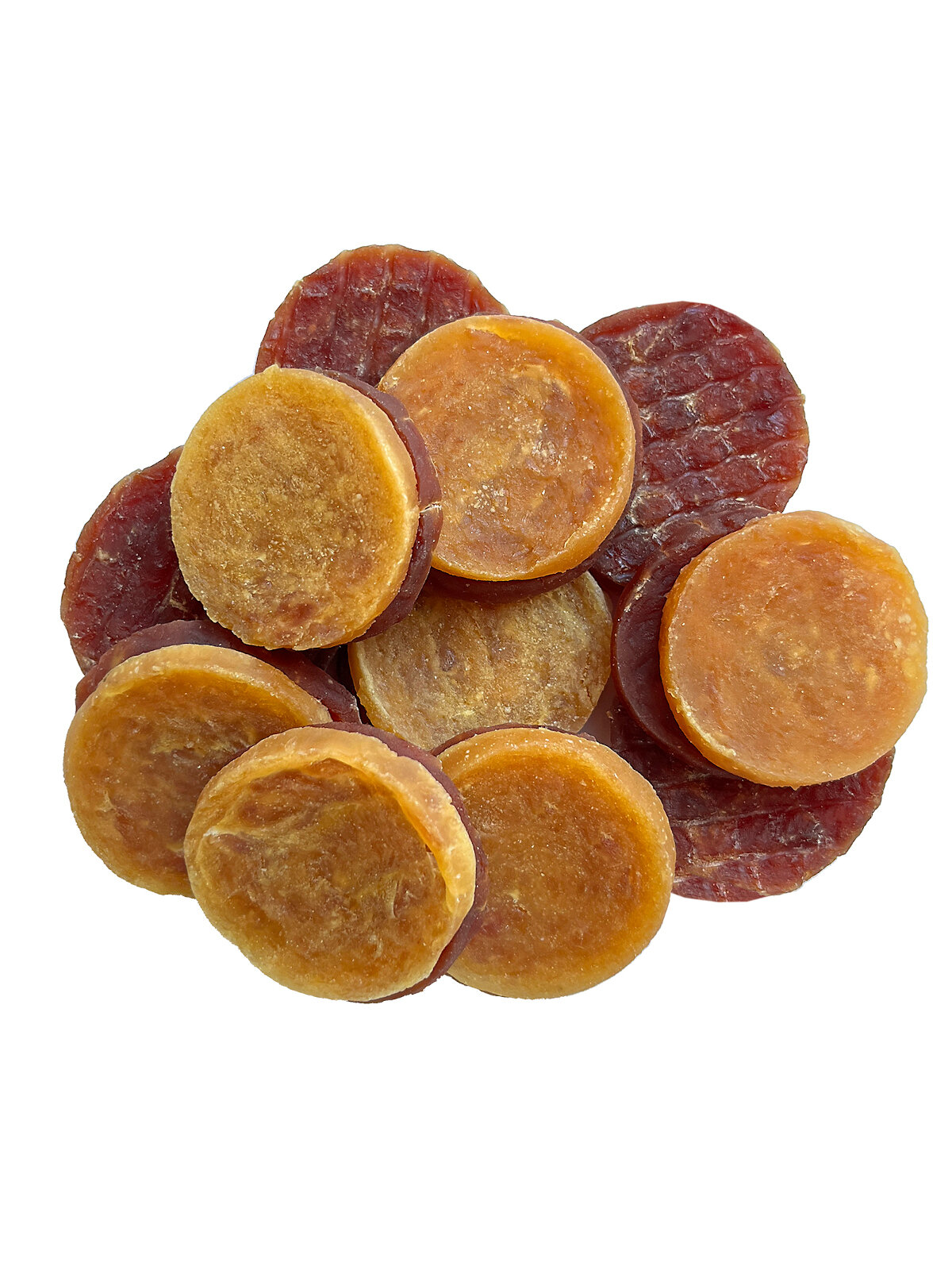 Лакомства Для Собак Xiaomi Лакомство для взрослых собак всех пород "Деревенские лакомства" Медальоны мясные из курицы и утки 90 гр.