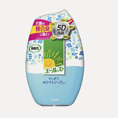 Изображение товара ST Жидкий освежитель воздуха "SHOSHU RIKI" для комнаты (с ароматом цветочного мыла) 400 мл