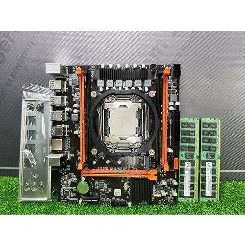 Набор Материнская плата X99 Intel Xeon E5 2650v4 DDR4 32GB 8004₽