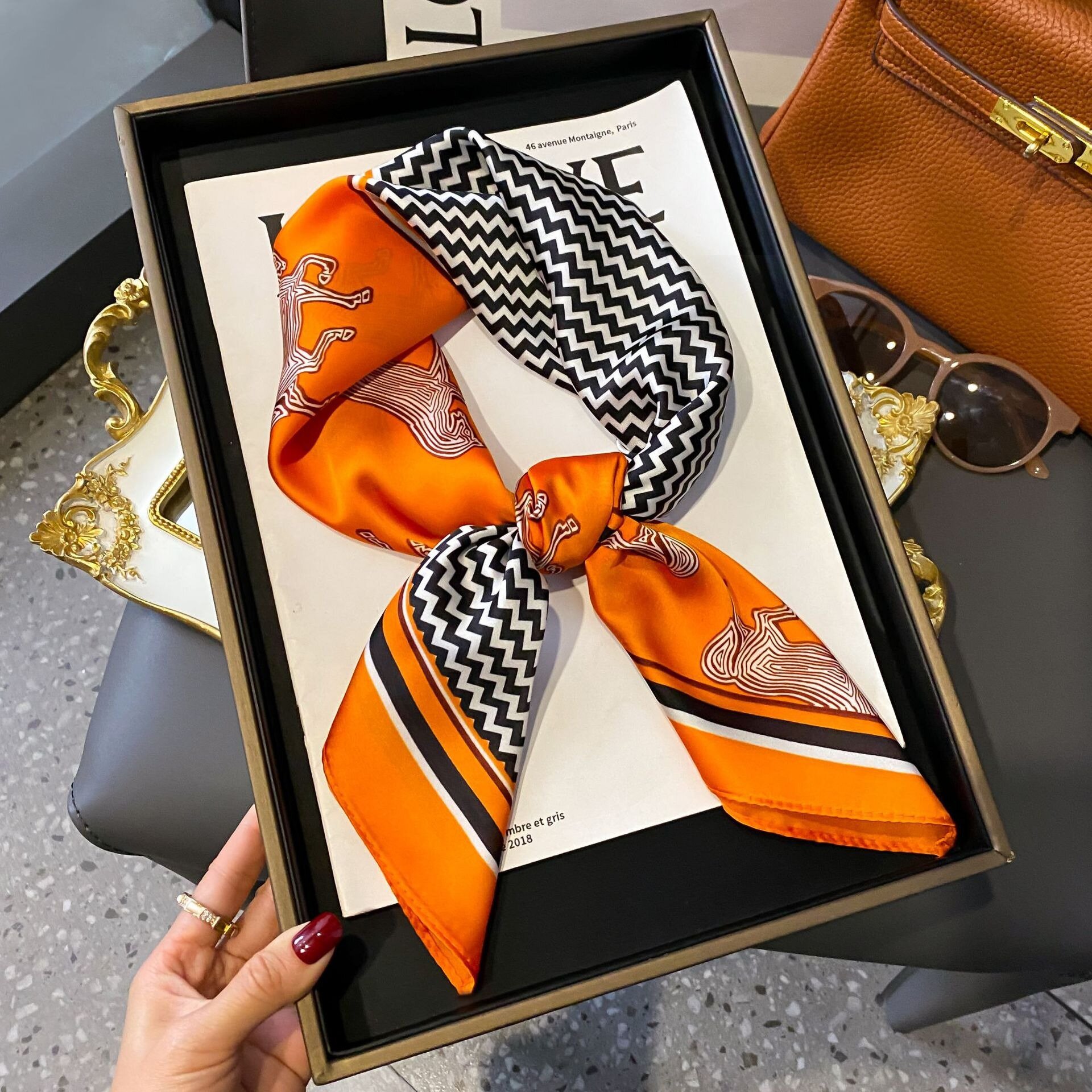 Стилизация шарфа