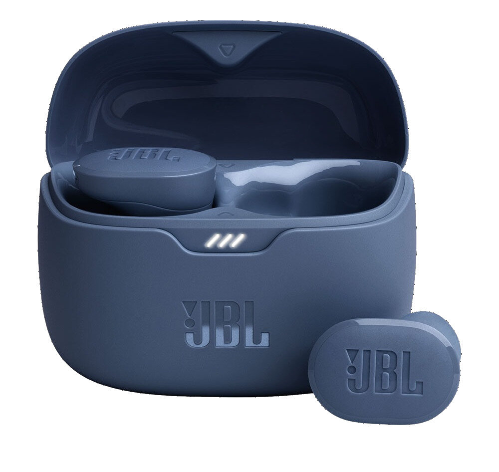 Беспроводные наушники JBL Tune Buds, blue (синие), внутриканальные