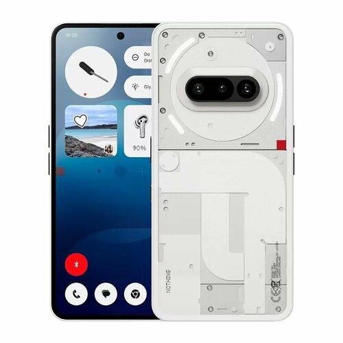 Смартфон Nothing Phone 3a 8128GB white белый экран 677 3099900₽