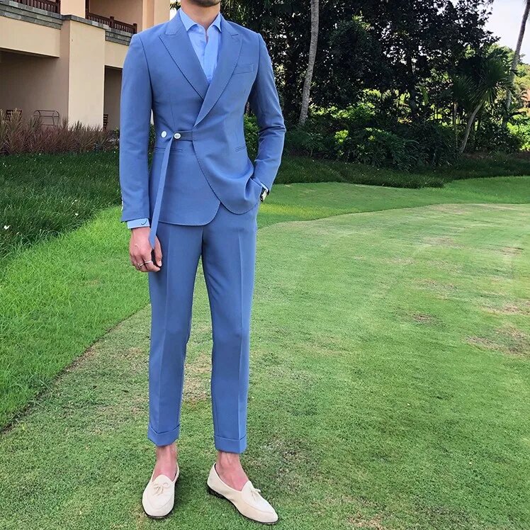 Костюм классический GQER SUITS, размер 3XL