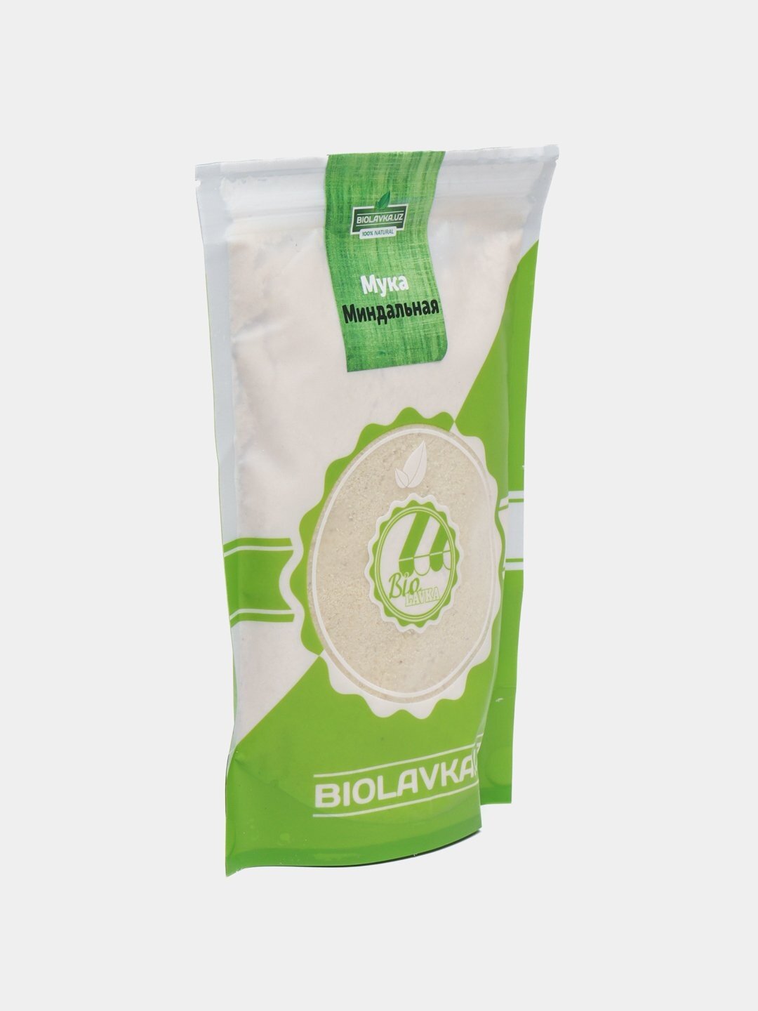 Миндальная мука Biolavka 300 г натуральная без глютена премиум — фото 1