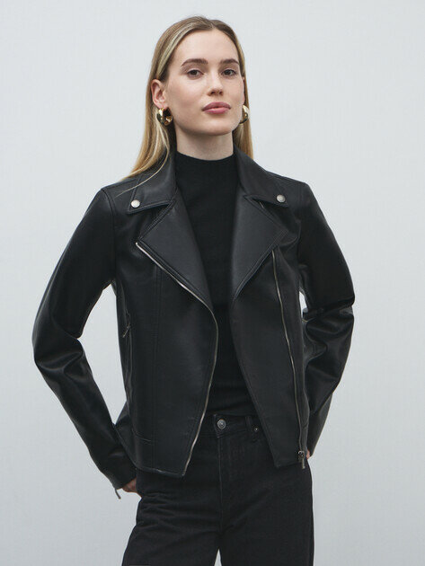 Куртка кожаная