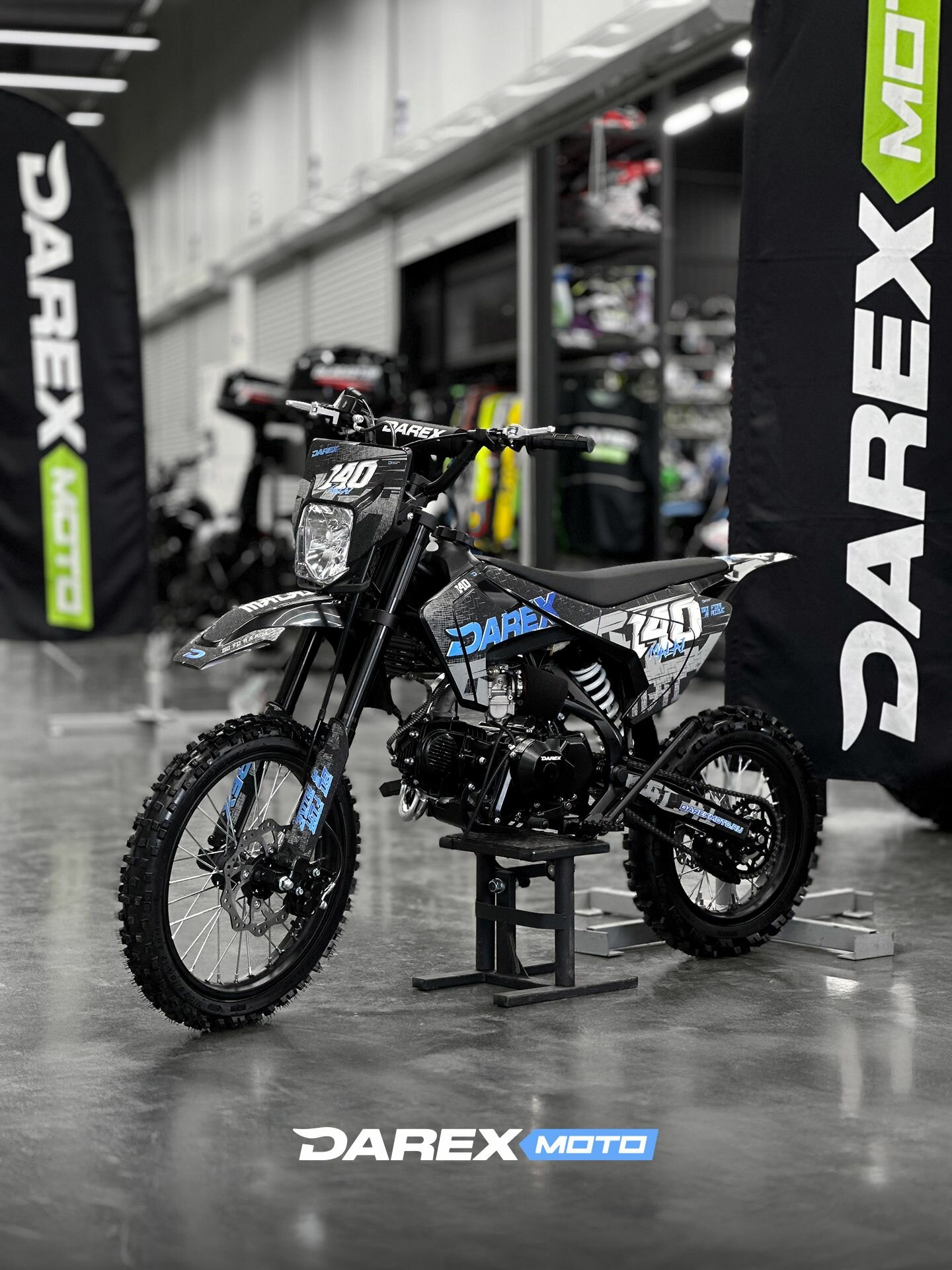 Питбайк эндуро DAREX MALAI 140 чёрный