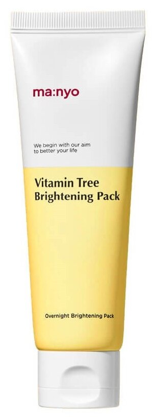 Manyo Factory Ночная маска с витаминами и медом Vitamin Tree Brightening Pack, 75 мл