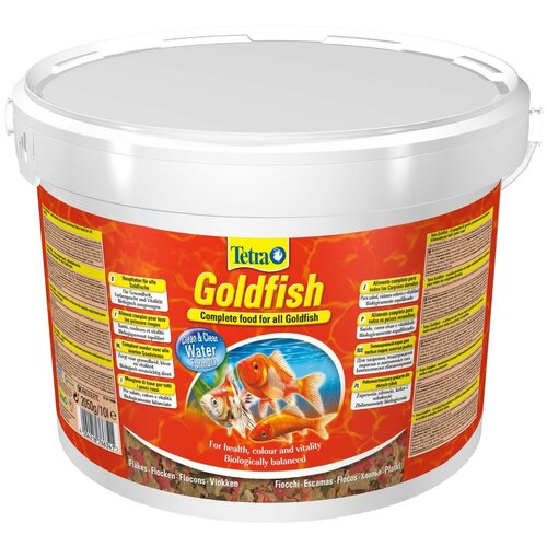 Сухой корм для рыб Tetra Goldfish, 10 л, 2.05 кг